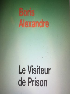 cover image of Le Visiteur de Prison